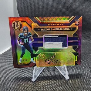 2023 Panini Gold Standard Jaxon Smith-Njigba Rookie Patch Auto card # 20/24