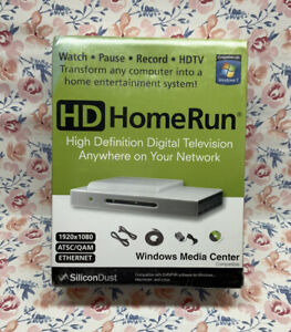 HD Home Run Silicon Dust Dual ATSC Tuner Model number HDHR-US New SEALED
