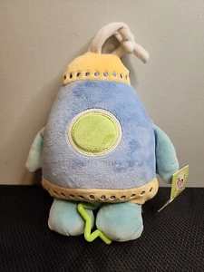 BABY GANZ musikalische Rakete PLÜSCHTIER STOFFTIER HERUNTERZIEHBARES KRIPPE SPIELZEUG 9" TWINKLE LITTLE STAR - Bild 1 von 3
