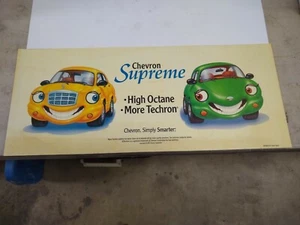 Vintage Chevron Cars Chevron Supreme Pump Topper - Extremely Rare! - Picture 1 of 1
