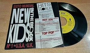 NEW KIDS ON THE BLOCK Step by step 7" SPAIN PROMO SINGLE VINYL NKOTB RARE COVER - Picture 1 of 3