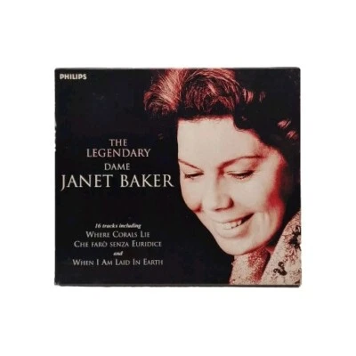 The Legendary Dame Janet Baker (CD Album, 1999) Philips Classics 465 253-2 - Image 1 of 4