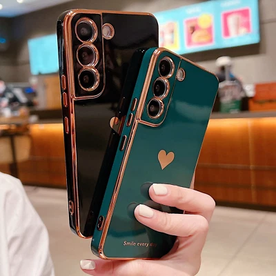 Love Heart Case For Samsung A13 A14 A34 A54 5G Shockproof Silicone Phone Cover