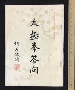 1966 Taiwan Chinesisches Buch Taiji Tai Chi Kampfkunst Kung Fu - Bild 1 von 11