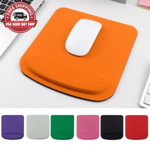 Tapis de souris repose-poignets support confort ergonomique tapis antidérapant PC ordinateur portable - Photo 1/15