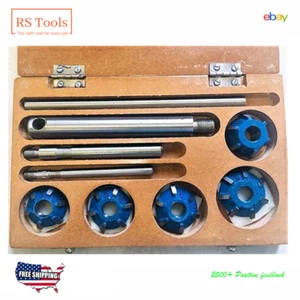 Carbide Tipped Valve Seat Face Cutter Set Of 5 Pcs Kit Cutters Tip RSTOOLS - Picture 1 of 20