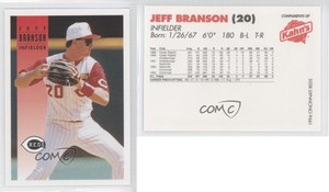 1994 Kahn's Cincinnati Reds Jeff Branson #20