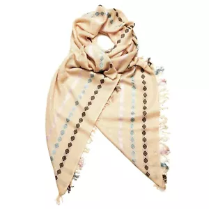 Moda Bufanda Viscosa Pashmina Envoltura Mujer Mantón Largo Estampado Chevron SH85PCH - Imagen 1 de 2