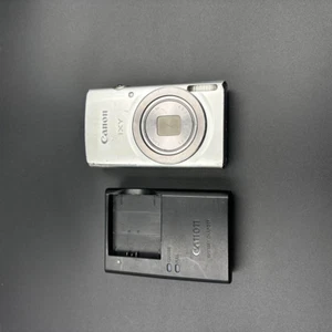 Canon IXY 180 PowerShot ELPH 180 20MP fotocamera digitale argento - Foto 1 di 9