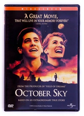 October Sky ( DVD,1999 Widescreen) Jake Gyllenhaal, Laura Dern, Chris Cooper, VG - Image 1 of 4