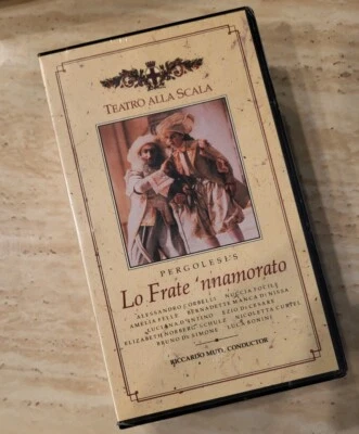 NIB PERGOLESI'S LO FRATE 'NNAMORATO OPERA VHS TAPE - Image 1 of 4
