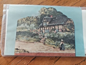 DELANE LANGE VICTORIAN GARDEN TUDOR COTTAGE HOUSE PAINTING PATTERN 1991 41 - Picture 1 of 8