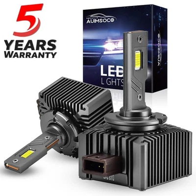 Kit de 2 faros LED D1S D1R haz H/L para Mercedes-Benz C300 2008-2016 Foto 1 de 4