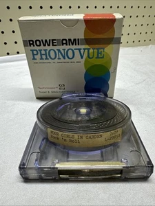 ROWE AMI PHONOVUE SUPER 8 MAGI-CART ~ FOUR GIRLS IN A GARDEN ~ VINTAGE RARE! - Picture 1 of 5