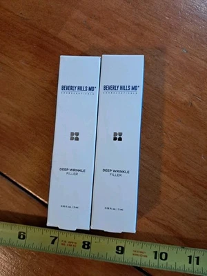 Beverly Hills MD DEEP WRINKLE FILLER 0.16 fl oz 5 ml NEW & SEALED PAIR OF TWO - Image 1 of 3