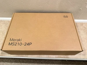 Cisco MS210-24P NIEODEBRANY - 28 portów w pełni zarządzany przełącznik Ethernet - Zdjęcie 1 z 3