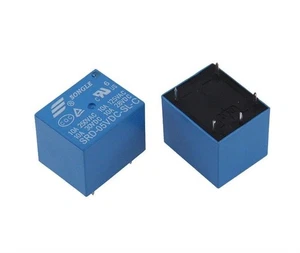 2pcs Mini Power Relay 5V DC SRD-5VDC-SL-C SRD-5VDC-SL-C PCB NEW - Picture 1 of 1