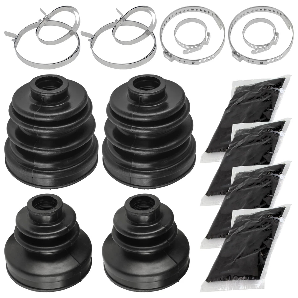 2 Rear Axle Inner Outer CV Boot Kit for Kawasaki Teryx 750 KRF750 4X4 2008-2011 - Image 1 of 4