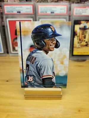 2022 Bowman Heritage Marco Luciano Image Variation SP Prospect Giants #BHP-117 - Image 1 of 2