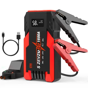 8000 MAH Car Jump Starter Booster Power Bank Battery Pack Portable Jump Starter - Picture 1 of 7