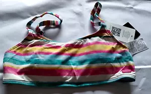 Roxy Island In The Sun Bralette Multicolor Size M - Picture 1 of 2