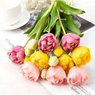 Künstliche Blume Tulpe Kunstblumen Gefälschte Blumen für Muttertag Hochzeit