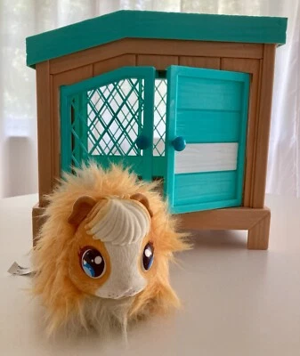 Pequeñas mascotas vivas mamá sorpresa interactiva mamá conejillo de indias cabaña y conejillo de indias Foto 1 de 4