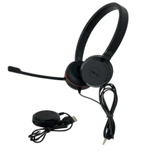 Jabra  Evolve 30 I Stereo USB Kopfhörer Headset HSC060 & ENC060 USB Controller - Bild 1 von 8