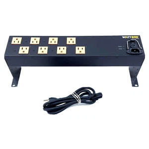 Wattbox WB-400-8 8 Outlet rack Mountable Power Strip 1440W (Total) | Tested - Picture 1 of 4