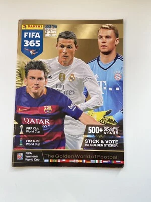 Fifa 365 2016 Panini Official Sticker Album - Not Complete - Image 1 of 4