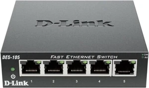 D-Link DES-105 switch Fast Ethernet 5 porte - Imagen 1 de 1