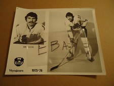Ken Houston 1975-76 Nova Scotia Voyageurs AHL hockey photo