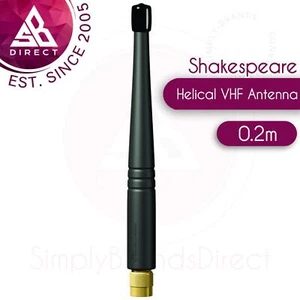 Shakespeare 5912 7" Classic Flex Quick Connect VHF Marine Band Antena│50 Ohm - Zdjęcie 1 z 3