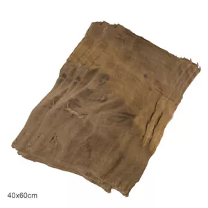 10x Heavy Duty Used Hessian Bag Jute Sisal Sack for Cover Storage Garden 40*60cm - Picture 1 of 5