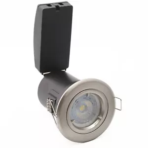 Downlight Soffitto LED 6,5w Dimmerabile GU10 LED Samsung da incasso valutazione fuoco - Foto 1 di 10