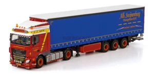 for WSI for DAF XF SPACE CAB 4X2 CURTAINSIDE TRAILER - 3 AXLE 1:50 Truck model - Picture 1 of 3