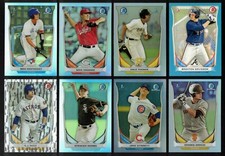 2014 BOWMAN CHROME+DRAFT+PLATINUM REFRACTOR Red+Blue+Green+Wave 1st RC YOU PICK!