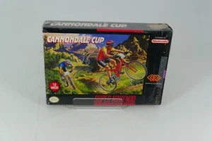 Cannondale Cup (Nintendo SNES, 1994) Authentic w/Box + Inserts Tested Working - Picture 1 of 10