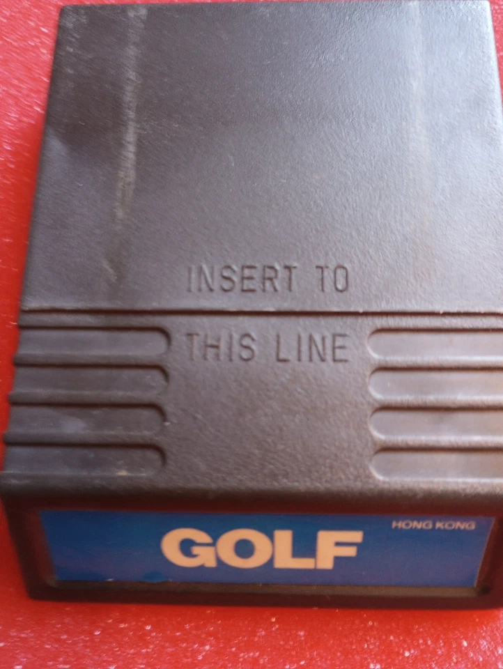 Intellivision Mattel 1979 Golf Vintage Game Not Tested - Image 1 of 1