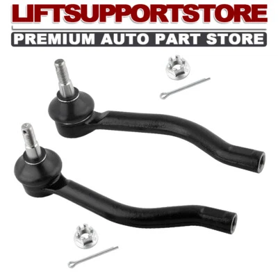 (2) Kit de dirección de extremos de varilla de amarre exterior delantero para 07-11 Nissan Altima 09-14 Murano Foto 1 de 4