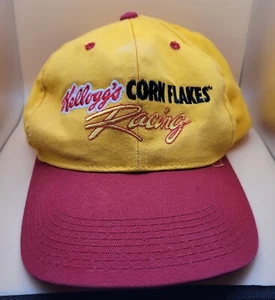 Vintage Terry LaBonte #5 Kellogg's Corn Flakes Nascar Racing Baseball Hat Cap - Picture 1 of 4