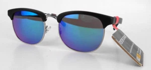 Sunglasses FOSTER GRANT CALI BLACK MIRROR 100% UVA & UVB PROTECTION S597 - Picture 1 of 9