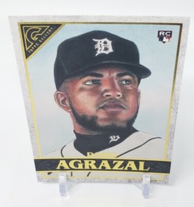 Dario Agrazal 2020 TOPPS GALLERY #42 ROOKIE RC Detroit Tigers Baseball Card