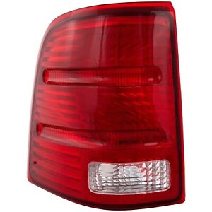 Halogen Tail Light For 2002-2005 Ford Explorer Left Clear & Red Lens CAPA