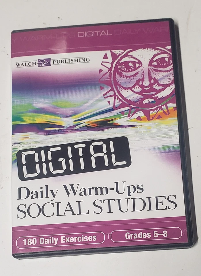 Digital Daily Warm-Ups Social Studies by Walsh Publishing CD-ROM - Image 1 of 1