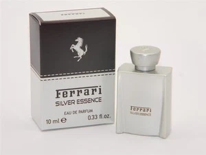 Ferrari SILVER ESSENCE Eau de Parfum Travel Size SPLASH 10ml 0.33 fl oz - Picture 1 of 1