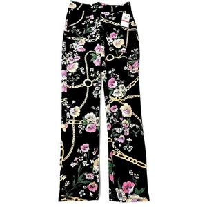 Thalia Sodi Damen Hose Mehrfarbig Größe XS Baumwollmischung Stretch Pullon Pullon - Bild 1 von 12
