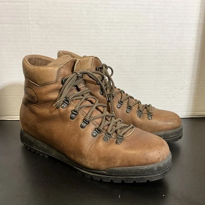 Scarpa TRIONIC Italian Hiking Backpacking All Leather Boots 106 Men's US 11.5 - Image 1 of 4