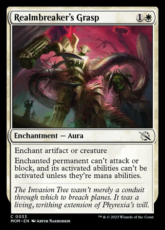x1 Realmbreaker's Grasp - March of the Machines - NM - MTG - Image 1 of 1