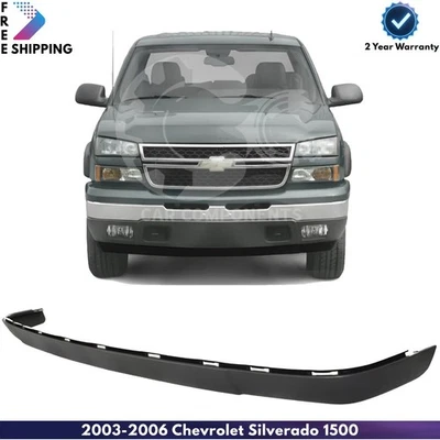 Front Lower Valance Extension 2003-2006 Chevrolet Silverado 1500 Foto 1 de 4